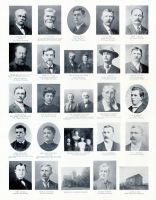 Crane, Jones, Rose, Acklam, Hanson, Davies, Pratt, Place, Evans, Bull, Hansche, Giddings, Herzog, Geraghty, Racine and Kenosha Counties 1908